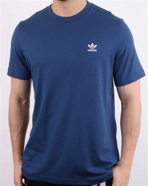 Adidas Originals Essential T Shirt Night Marine 80s Casual Classics