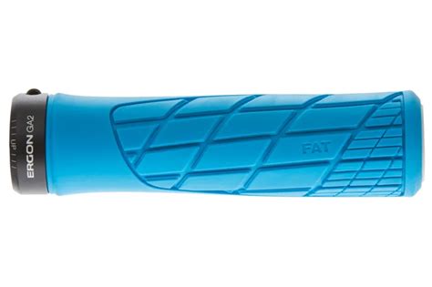 Ergon GA2 Fat Lock On Handlebar Grips Blue