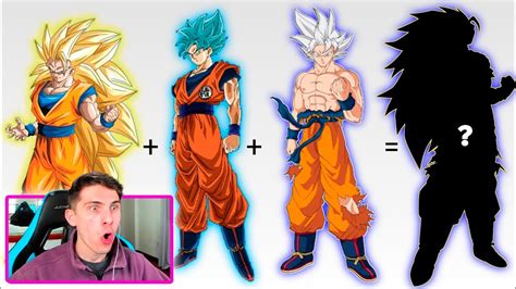 Fusiones De Goku Con Otras Transformaciones Reaccion Thekalo Youtube