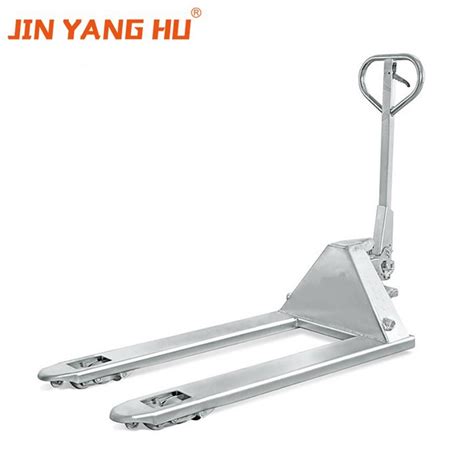 China Stainless Steel Manual Pallet Truck Manufacturers, Suppliers ...