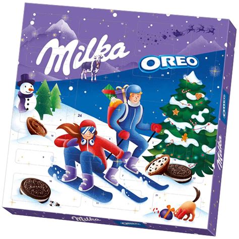 Kalendarz Adwentowy Milka Oreo Kalendarz Adwentowy Z Herbatnikami