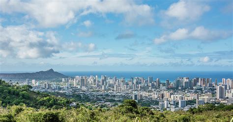 Honolulu Skyline Photograph by Morris Finkelstein - Pixels