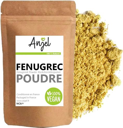 Fenugrec Moulu Poudre Naturel Graines De Fenugrec En Poudre Pure