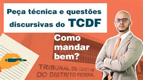 Edital Tcdf Baixe Gr Tis O Edital Verticalizado Tcdf Voc