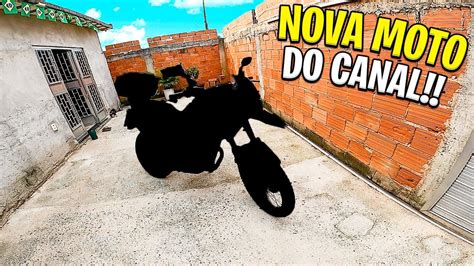 ESSA É A MOTO NOVA DO CANAL Maicon 061 YouTube