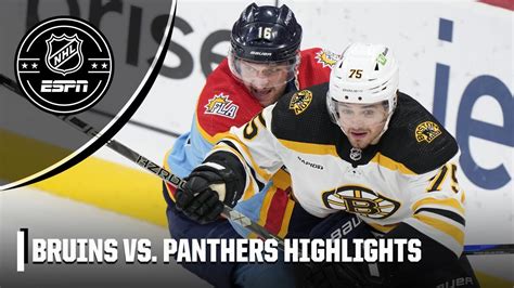 Boston Bruins Vs Florida Panthers Full Game Highlights Youtube