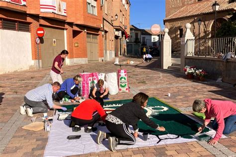 Quieres ayudar a la elaboración de las alfombras del Corpus Christi en