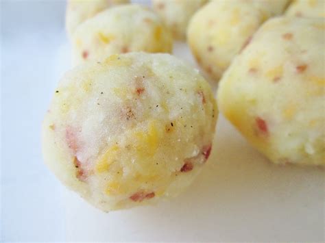 Fried Snowballs Deep Fried Mashed Potato Balls With Bacon And Cheese An Awr Original Recipe