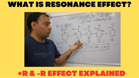 What Is Resonance Mesomeric Effect In Organic Chemistry R R