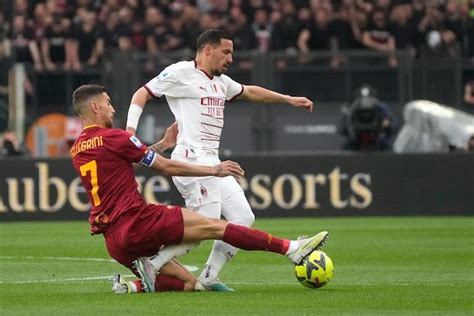 Hasil Ac Milan Vs As Roma Skor Akhir Pekan Serie A