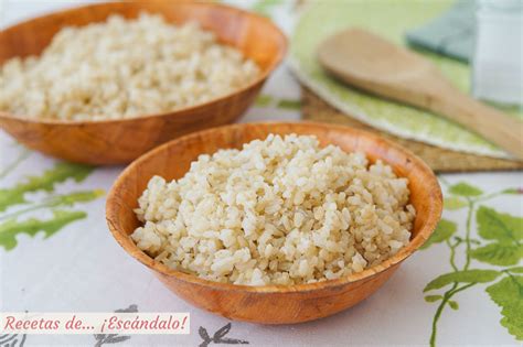 Cómo cocer arroz integral de guarnición con Thermomix Recetas de