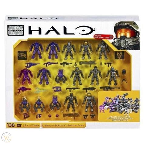 Mega Bloks Halo Exclusive Ultimate Battle Collector Pack 97390 1876506780