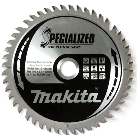 MAKITA TARCZA DO DREWNA DO ZAGŁĘBIARKI SP6000 165 B 09298 Cena