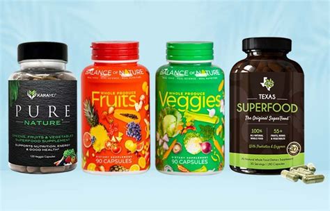 9 Best Fruit and Vegetable Supplements 2024