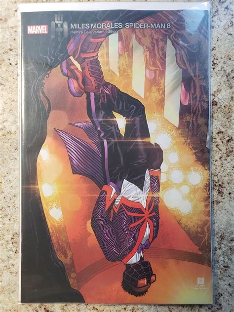 Miles Morales Spider Man Bernard Chang Hellfire Gala Variant Ebay