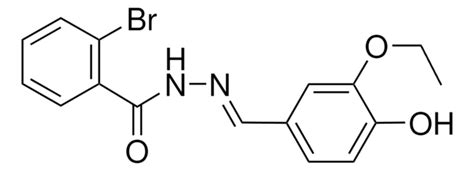 2 BROMO N 3 ETHOXY 4 HYDROXYBENZYLIDENE BENZOHYDRAZIDE AldrichCPR