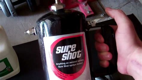 Sure Shot Aerosol Spray Can Review Youtube