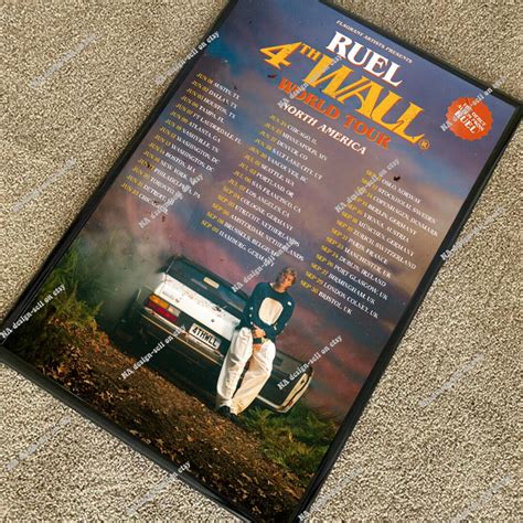 Ruel Th Wall World Tour Poster Tour Poster Etsy