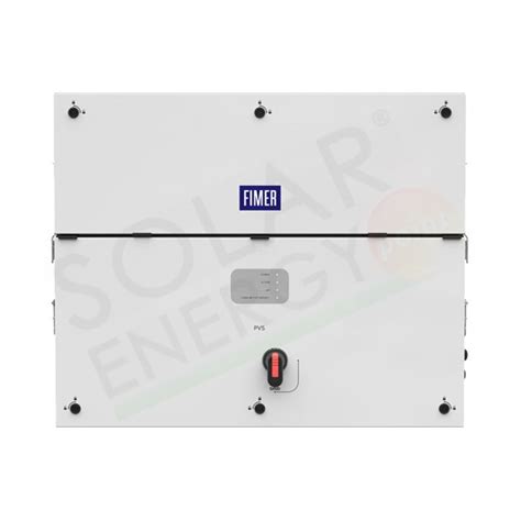 FIMER PVS 100 TL INVERTER DI STRINGA TRIFASE 6 2 MPPT 100 KW Solar