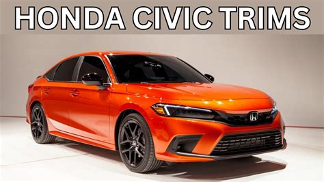 Different Honda Civic Trims