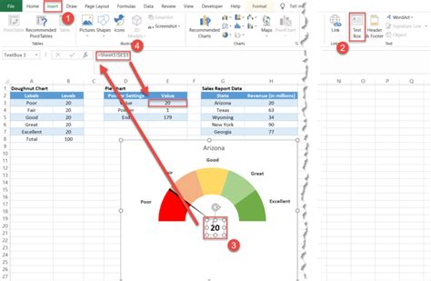 Excel Gauge Chart Template - Free Download - How to Create