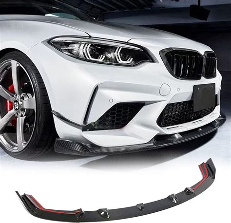 M Style Carbon Fiber Front Lip Spoiler Fit For Bmw F M