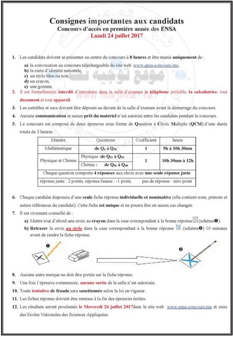 Ifmia Kenitra T Lechargement Tawjihnet Net