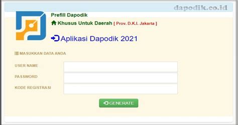 Registrasi Dapodik Paud Online Apa Harus Unduh Prefil Dapodik