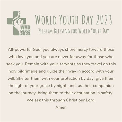 World Youth Day 2023 Instagram Post Square Archdiocese Of Wellington