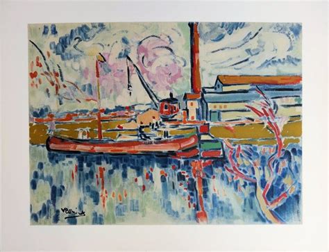 Maurice De Vlaminck 1876 1958 La Seine Vers Chatou Catawiki