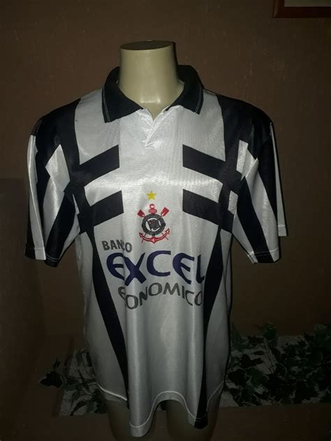 Camisa Antiga Do Corinthians Anos Roupa Esportiva Masculino Cgc