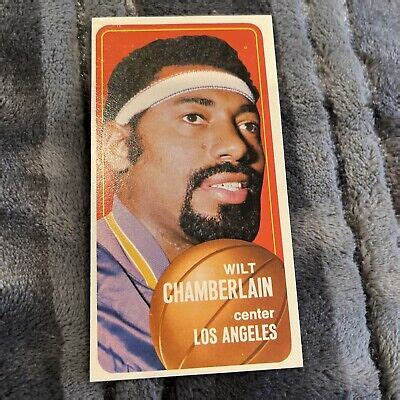 1970 71 Topps 50 Wilt Chamberlain Mint EBay