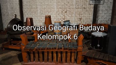 Observasi Geografi Budaya Kesenian Jaranan Sari Budoyo Pangestu Youtube