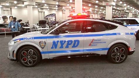 Nypd Takes Step Toward All Electric Fleet With 184 Mustang Mach E Suvs