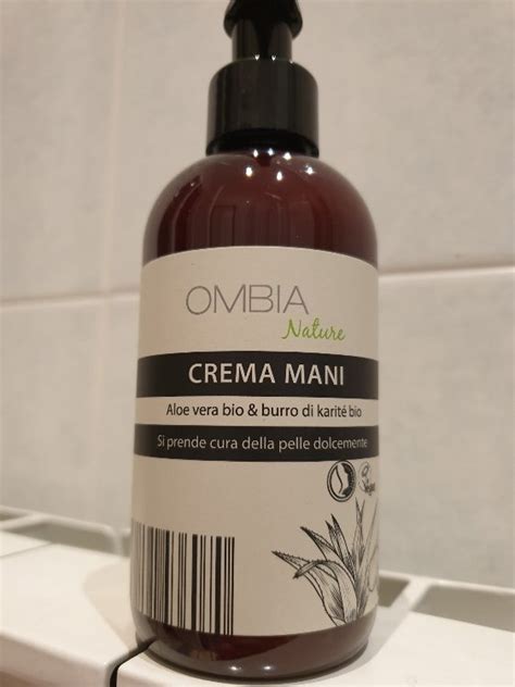 Ombia Crema Mani Aloe Vera Bio Burro di Karité Bio INCI Beauty