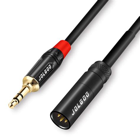 Amazon Jolgoo Mini Xlr Male To Mm Stereo Audio Plug Cable