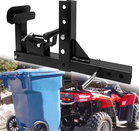 Amazon VIAGL Adjustable Trash Can Transporter Hitch With 2 Hitch