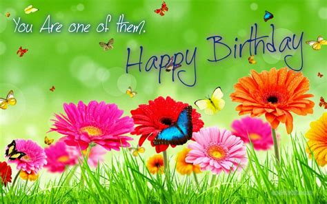 Happy Birthday Flowers Wishes Quotes And Hd Wallpapers