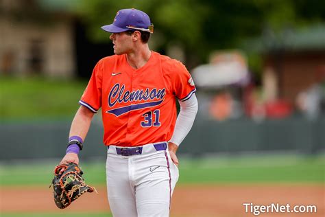 Clemson Baseball Photo Of Caden Grice And Louisville TigerNet