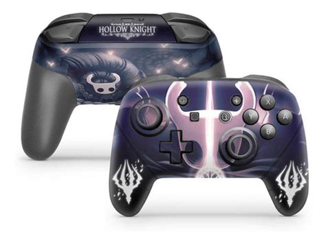 Skin Para Nintendo Switch Pro Controle Adesivo Hollow Knight