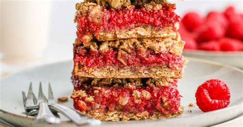 Raspberry Oat Crumble Bars Recipe Samsung Food App