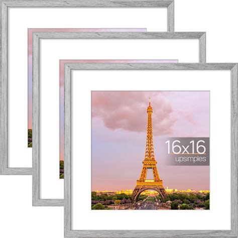 Upsimples 16x16 Picture Frame Set Of 3 Made Of High