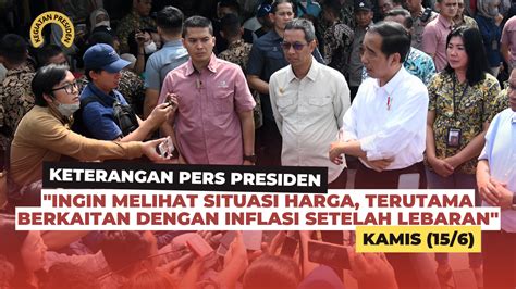 Sekretariat Kabinet Republik Indonesia Keterangan Pers Presiden