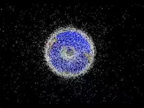 Space Debris In Motion Youtube