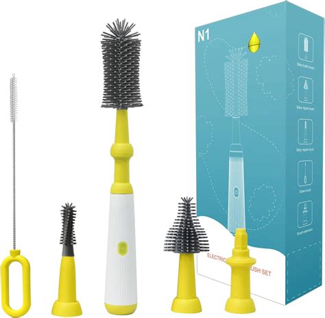 Amazon Electric Bottle Brush Cleaner Set Electric Baby Bottle