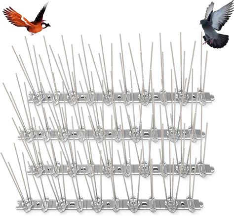 ArmaKit Stainless Steel Anti Bird Spikes For Pigeons 1 Metre Humane