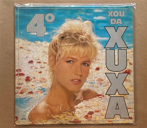 Disco de Vinil Lp Xuxa 4º Xou da Xuxa Item de Música Som Livre Usado