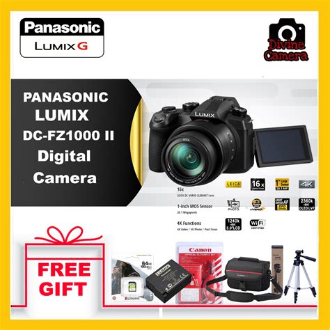 Panasonic Lumix DC FZ1000 II Digital Camera Shopee Malaysia