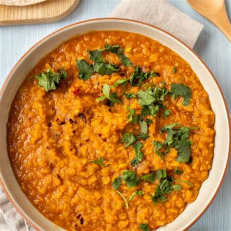 Easy Tarka Dal Vegan Red Lentil Curry Easy Cheesy Vegetarian