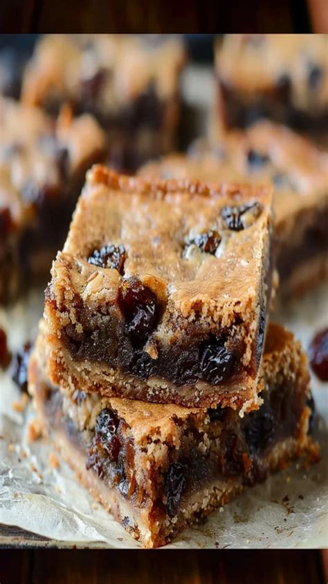 Old Fashioned Raisin Bars Recipe Easy Kitchen Guide